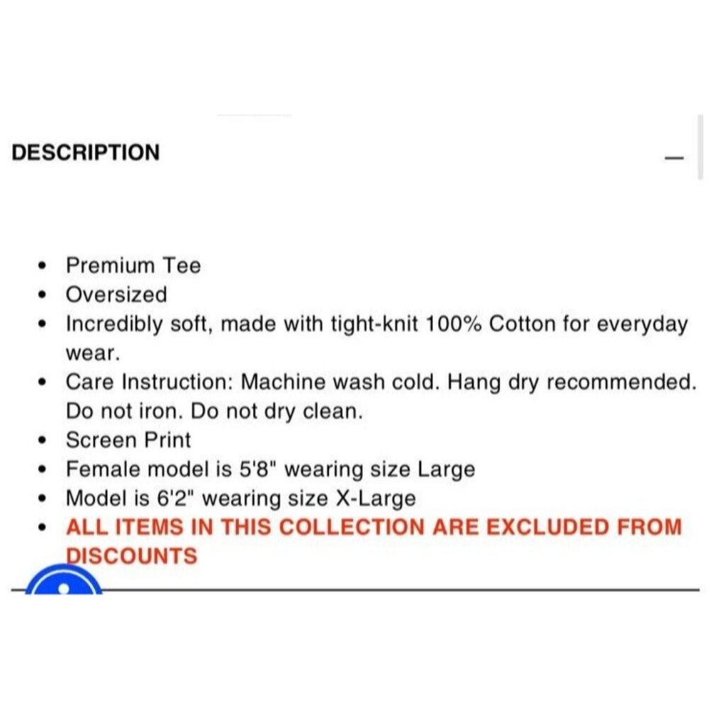 Darc Sport Adversary Premium Oversized Tee Black  # Carniage RARE SOLD OUT - Picture 6 of 7